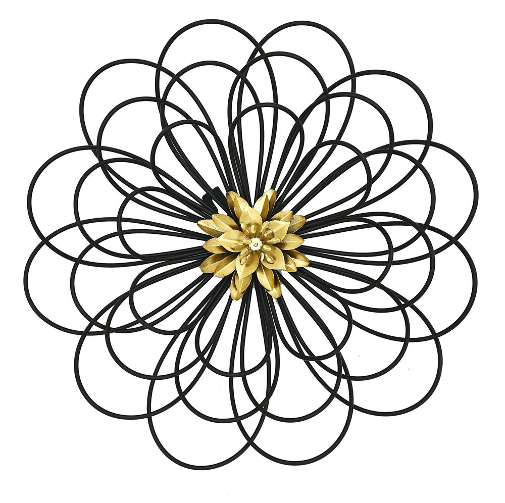 5118 Metal Flowers Wall Decor, Metal Rustic Wall Art Decoration Farmhouse